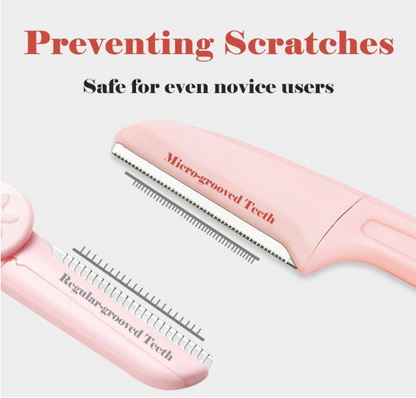 4 PCS Face Razors for Women, Dermaplaning Blades for Face, Eyebrow Razor Shaper, Lady Face Shavers for Women, Facial Hair Peach Fuzz Remover
